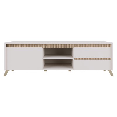 Măsuţă TV, caşmir/stejar sonoma, LONGY RTV1K2So