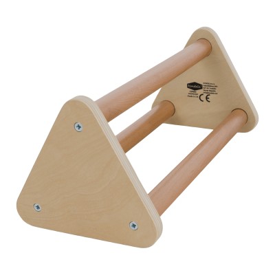 Montessori Triunghiul Pikler 3în1, natural/mix de culori, OPRIN