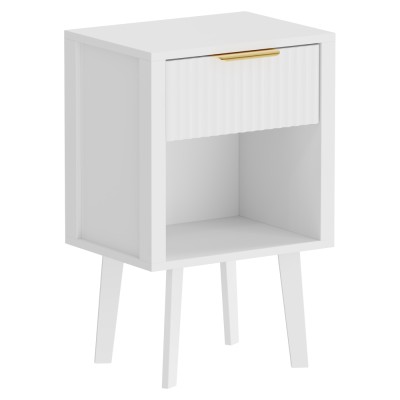 Noptieră, albă, TOBI