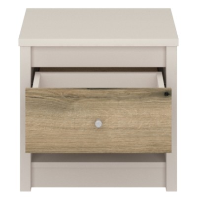 Noptieră, caşmir/stejar evoke, KAROS 1S