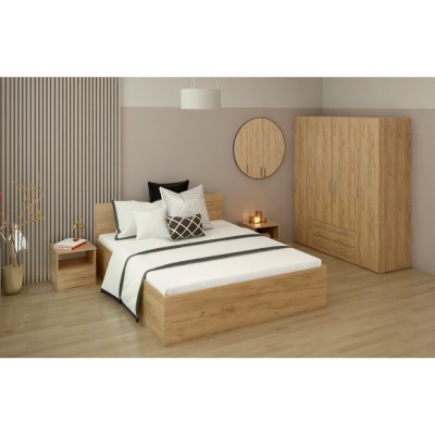 Noptieră, stejar craft auriu, DOLI