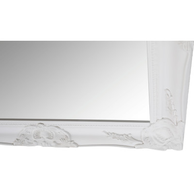 Oglindă elegantă cu cadru alb din lemn, MALINA