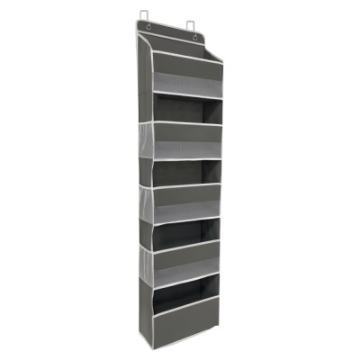 Organizator de agăţat pe uşă, gri, MADON
