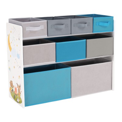 Organizator/ raft pentru jucării, multicolor/ model, DARLING TYPE 2