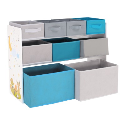 Organizator/ raft pentru jucării, multicolor/ model, DARLING TYPE 2