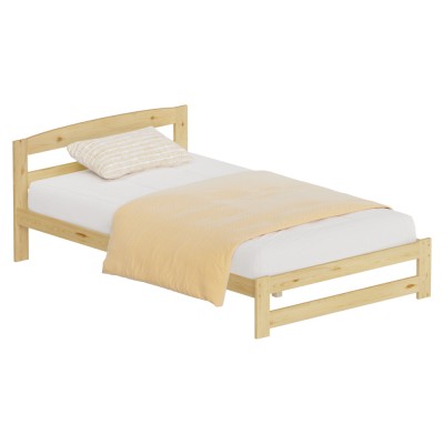 Pat cu somieră, natural, 120x200, AZRA