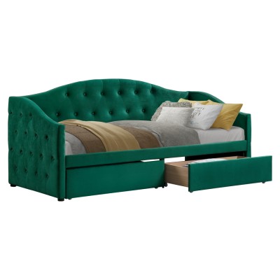 Pat cu spaţiu de depozitare, 90x200, ţesătură Velvet catifea, ZASKA