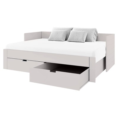 Patul extensibil, caşmir, 90/180x200, ANTONY