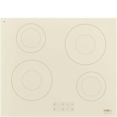 Plita cu inductie, crem, SMEG - SI2641DP