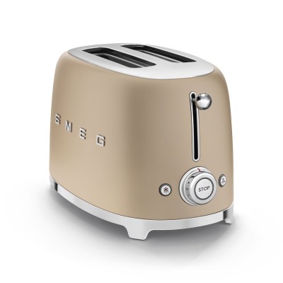 Prajitor de paine SMEG, auriu - TSF01CHMEU