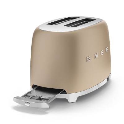 Prajitor de paine SMEG, auriu - TSF01CHMEU