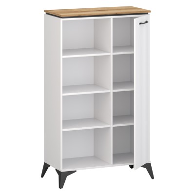 Raft jos, alb/stejar evoke, VELIS 1D