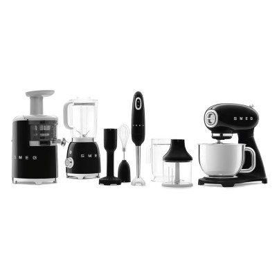 Robot de bucatarie SMEG, negru - SMF03BLEU