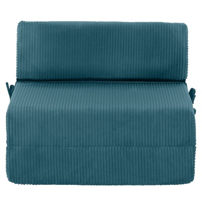 Saltea/ fotoliu extensibil, 2în1, petrol, MALEN