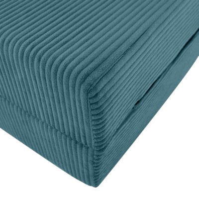 Saltea/ fotoliu extensibil, 2în1, petrol, MALEN