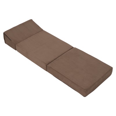 Saltea/fotoliu extensibil, 2în1, gri deschis, MALEN