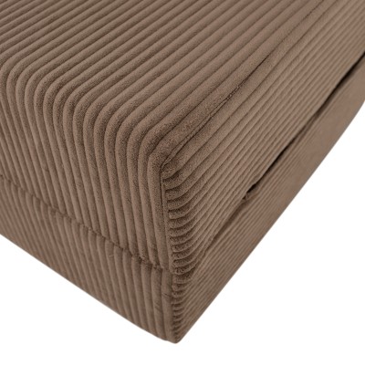 Saltea/fotoliu extensibil, 2în1, gri deschis, MALEN