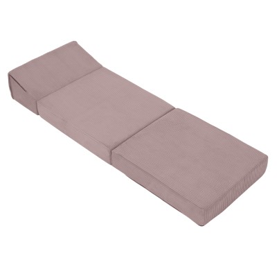 Saltea/fotoliu extensibil, 2în1, roz, MALEN