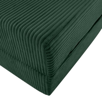 Saltea/fotoliu extensibil, 2în1, verde, MALEN