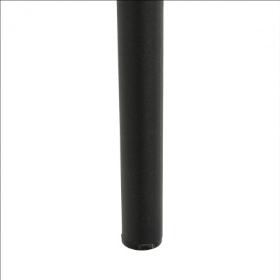 Scaun bar, material textil gri închis/metal, MARIOLA NEW
