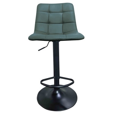 Scaun de bar, verde/negru, LAHELA NEW