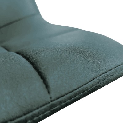 Scaun de bar, verde/negru, LAHELA NEW