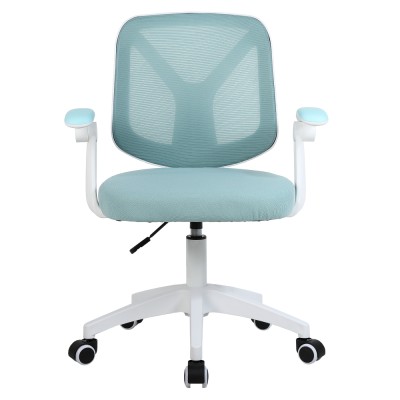 Scaun de birou, albastru/alb, SOLARI