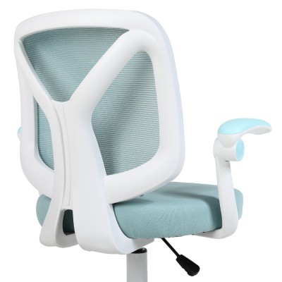 Scaun de birou, albastru/alb, SOLARI