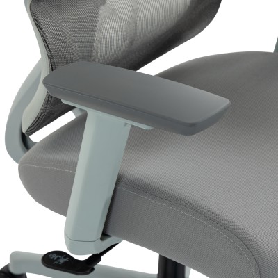 Scaun de birou, gri deschis/gri, Portanţă 150 kg, ERMEN NEW