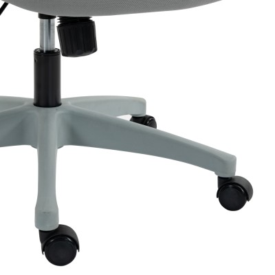Scaun de birou, gri deschis/gri, Portanţă 150 kg, ERMEN NEW