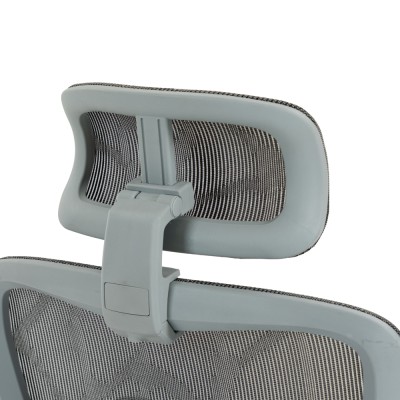 Scaun de birou, gri deschis/gri, Portanţă 150 kg, ERMEN NEW