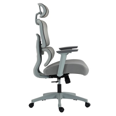 Scaun de birou, gri deschis/gri, Portanţă 150 kg, ERMEN NEW