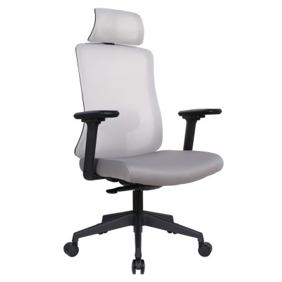 Scaun de birou, gri/negru, ROSANO