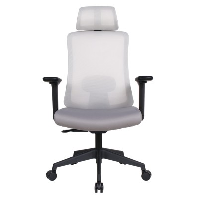 Scaun de birou, gri/negru, ROSANO