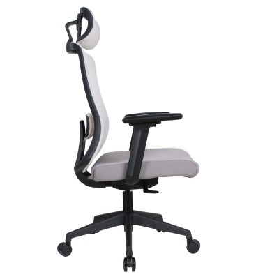 Scaun de birou, gri/negru, ROSANO