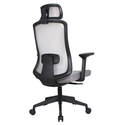 Scaun de birou, gri/negru, ROSANO