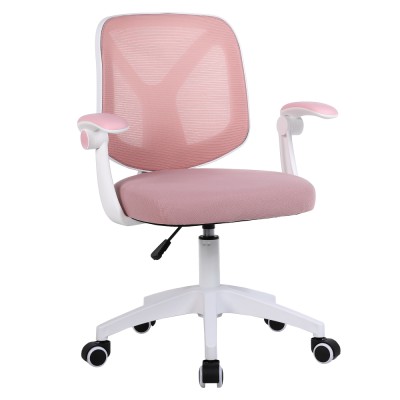 Scaun de birou, roz/alb, SOLARI