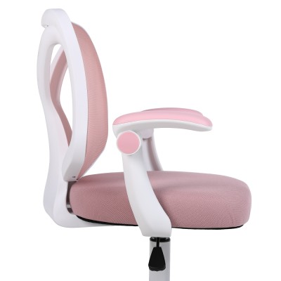 Scaun de birou, roz/alb, SOLARI
