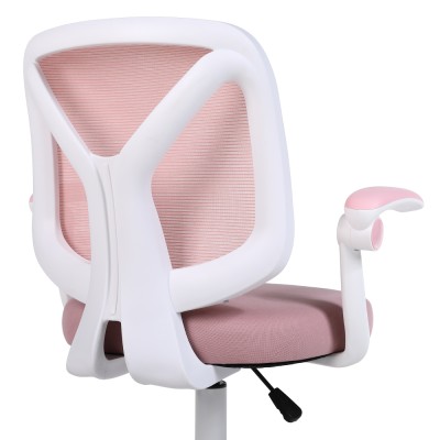 Scaun de birou, roz/alb, SOLARI