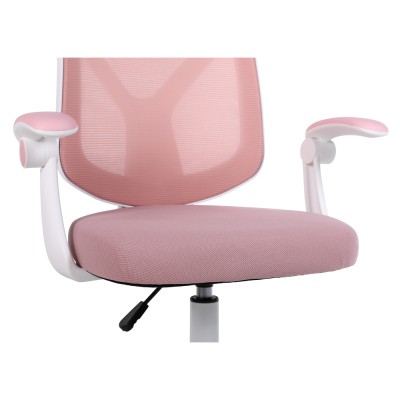 Scaun de birou, roz/alb, SOLARI