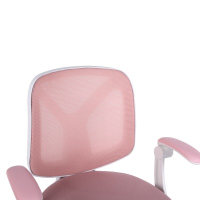 Scaun de birou, roz/alb, SOLARI