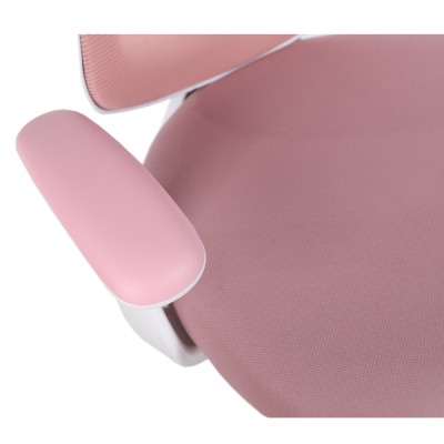 Scaun de birou, roz/alb, SOLARI