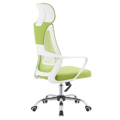 Scaun de birou, verde/alb/crom, TAXIS 2 NEW