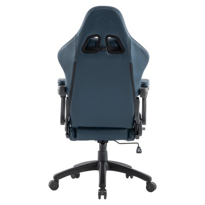 Scaun de birou/gaming, albastru, SAMIE