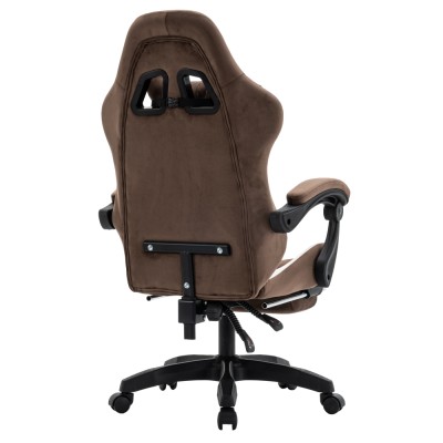 Scaun de birou/gaming, maro/alb, HOSPO