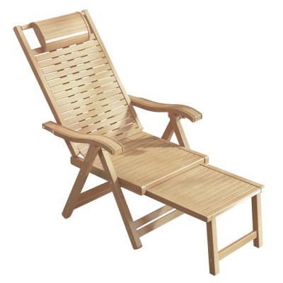 Scaun de grădină, natural, bambus, URSEL
