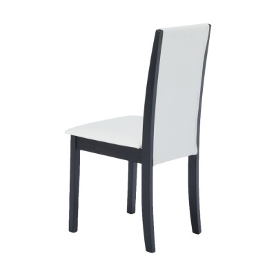 Scaun dining, alb, KENIS