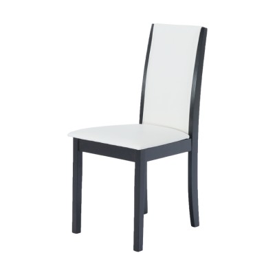 Scaun dining, alb, KENIS