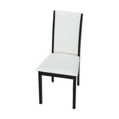 Scaun dining, alb, KENIS