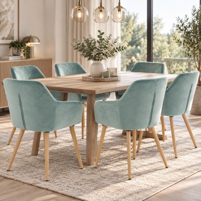 Scaun dining, material mentă/ fag, CRISTIAN